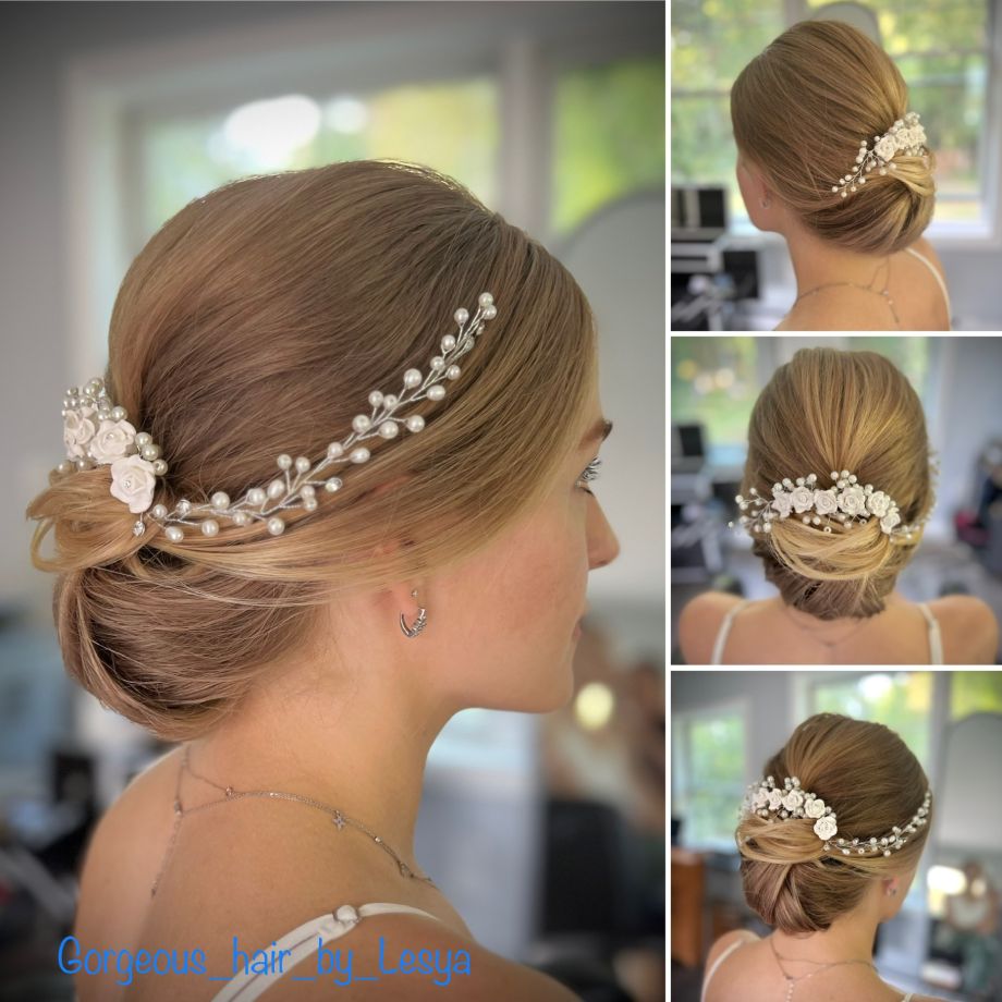 Elegant updo hairstyle