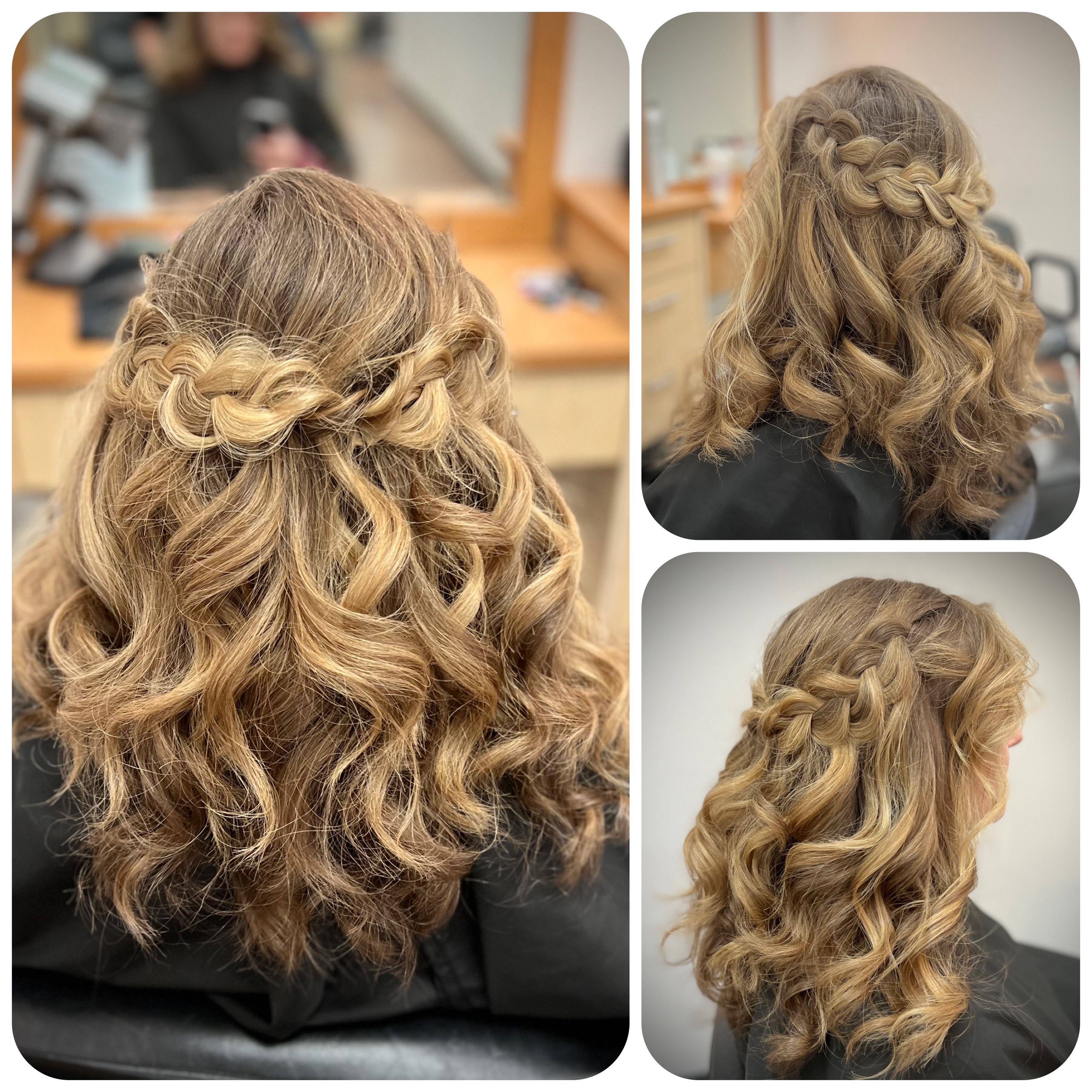 Loose-braid-curly-hairstyle